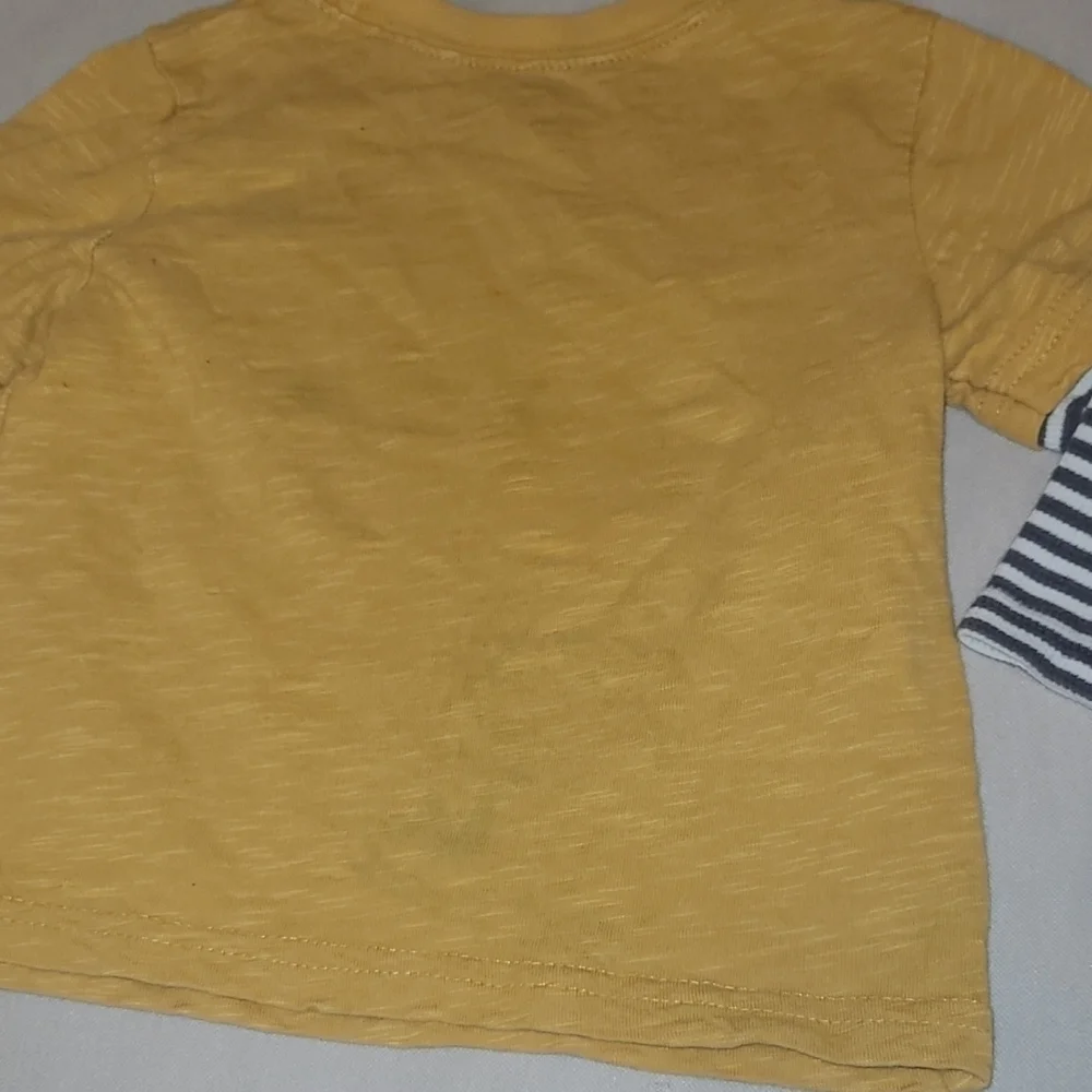 18 month bundle with Gymboree pants, baby Gap onesie, Carter tee shirt